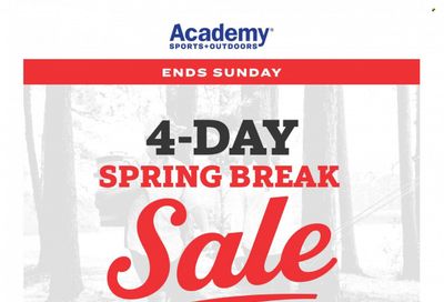 Academy Sports (AL, AR, GA, LA, MO, NC, SC, TN, TX) Weekly Ad Flyer March 21 to March 28