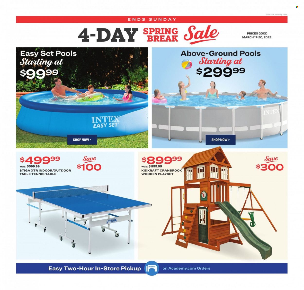 Academy Sports (AL, AR, GA, LA, MO, NC, SC, TN, TX) Weekly Ad Flyer March 21 to March 28