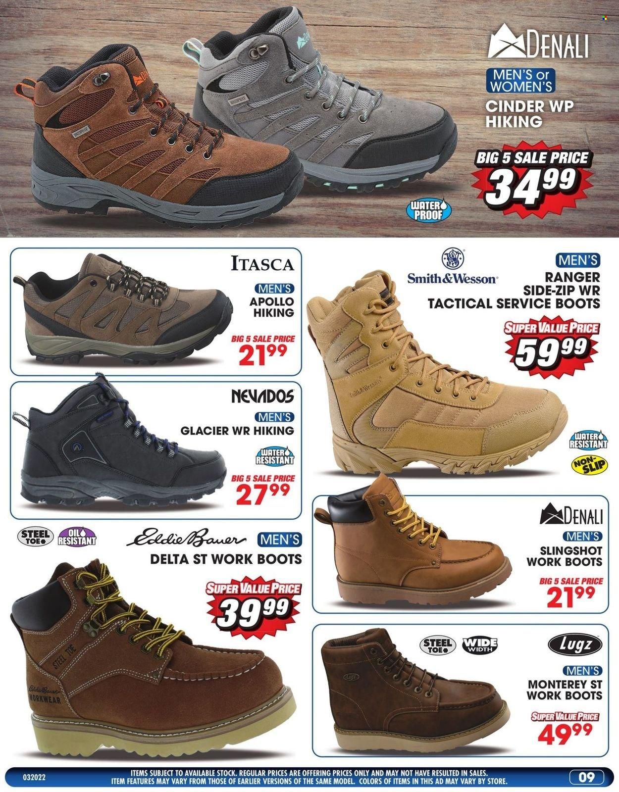 Big 5 (AZ, CA, CO, ID, NM, OR, UT, WA) Weekly Ad Flyer March 21 to March 28