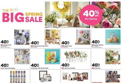 Michaels Weekly Ad Flyer March 21 to March 28