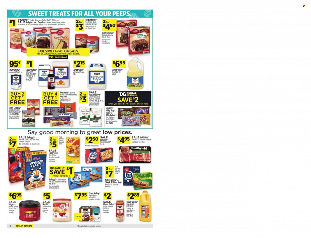 Dollar General (DE, GA, IL, MD, MI, NY, VA, WI) Weekly Ad Flyer March 21 to March 28