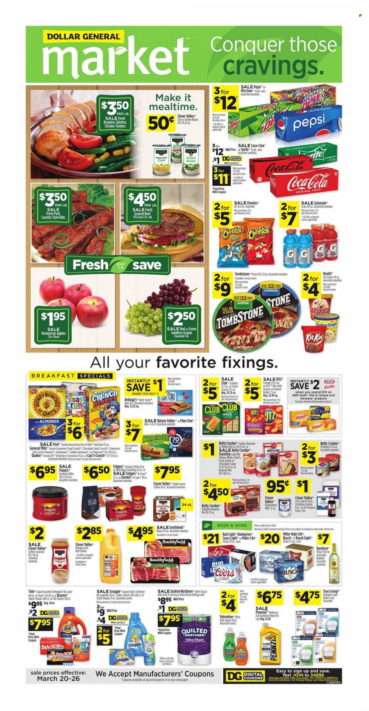 Dollar General (OH) Weekly Ad Flyer March 21 to March 28
