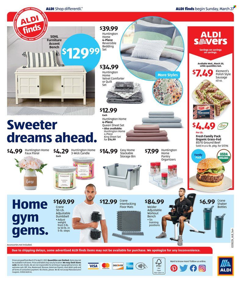 ALDI (KY, MI, MN, NJ, NY, OH, PA, VT, WV) Weekly Ad Flyer March 21 to March 28
