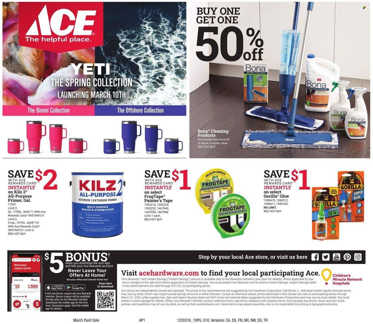 ACE Hardware Weekly Ad Flyer March 21 to March 28