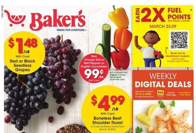 Baker's (NE) Weekly Ad Flyer March 22 to March 29