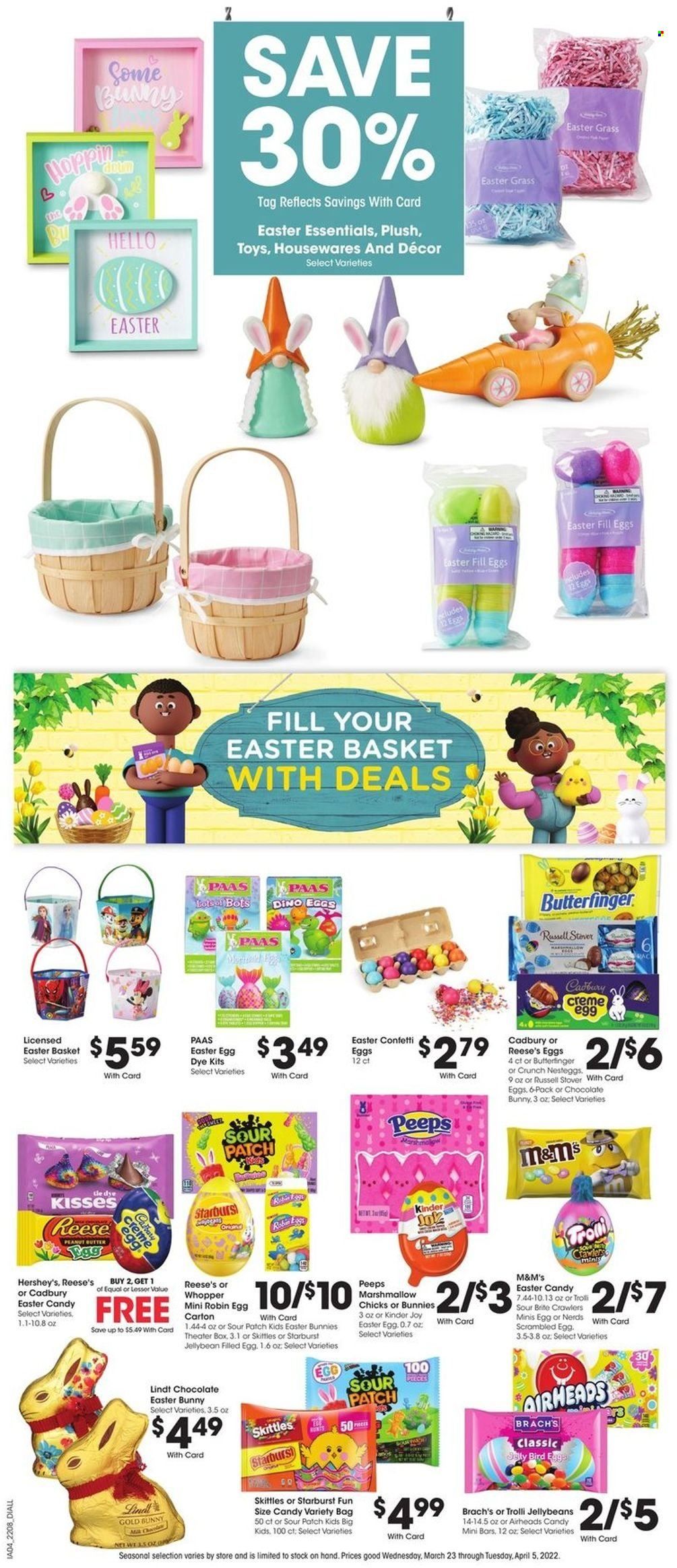 Baker's (NE) Weekly Ad Flyer March 22 to March 29