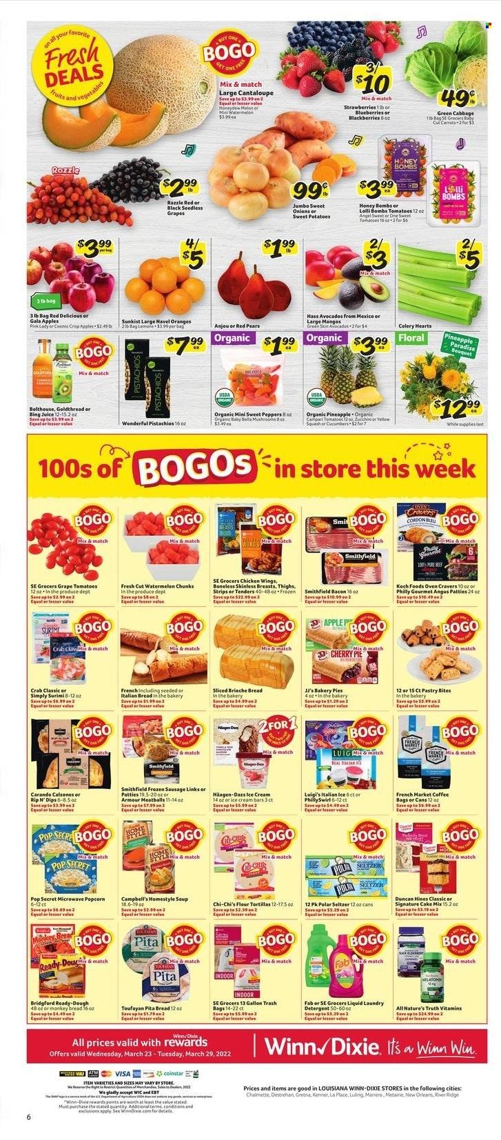 Winn Dixie (AL, FL, GA, LA) Weekly Ad Flyer March 23 to March 30