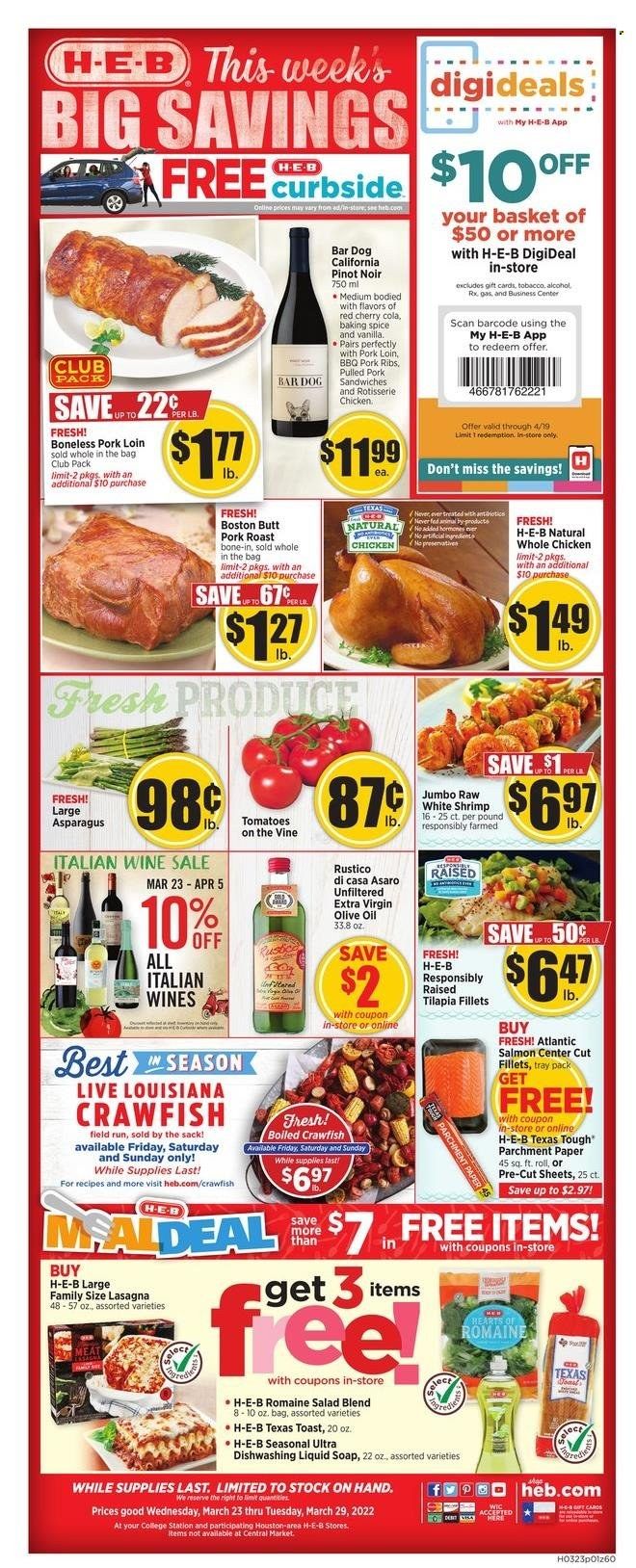 H-E-B (TX) Weekly Ad Flyer March 23 to March 30