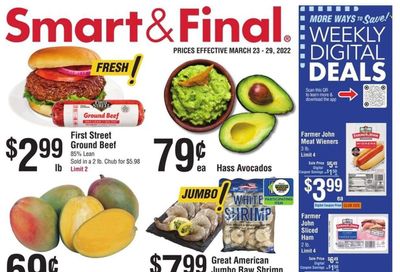 Smart & Final (AZ, CA) Weekly Ad Flyer March 23 to March 30