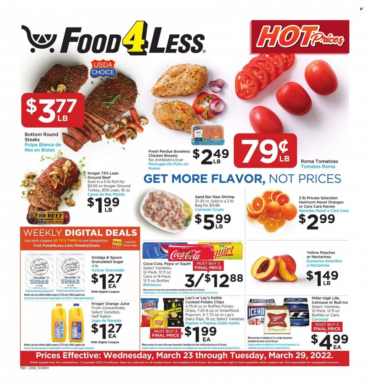 Food 4 Less (IL) Weekly Ad Flyer March 23 to March 30