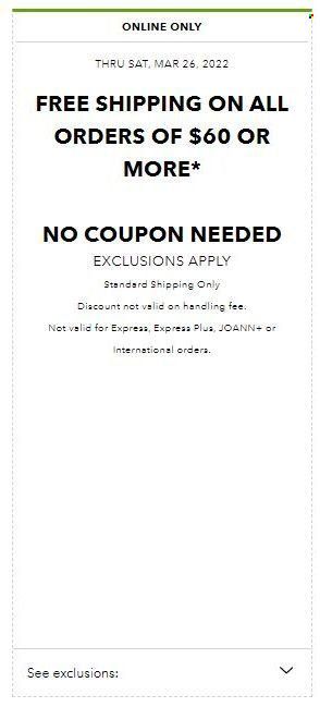 JOANN Weekly Ad Flyer March 23 to March 30