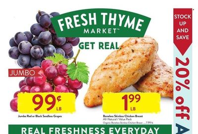 Fresh Thyme Weekly Ad Flyer March 23 to March 30