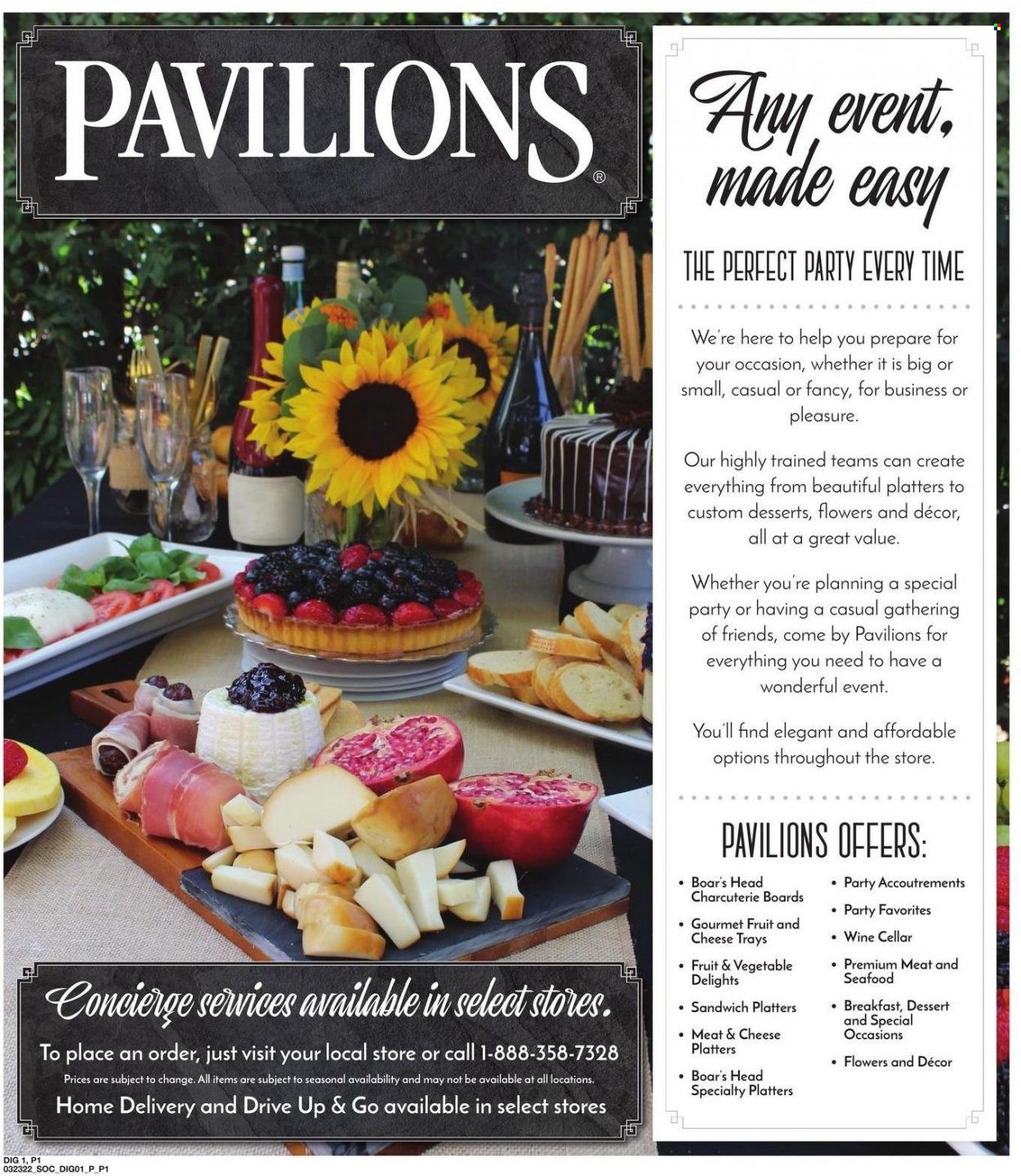 Pavilions (CA) Weekly Ad Flyer March 23 to March 30