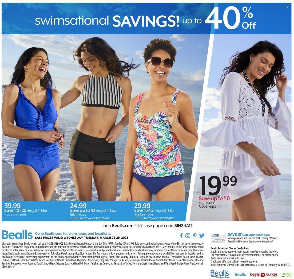 Bealls Florida (FL) Weekly Ad Flyer March 23 to March 30