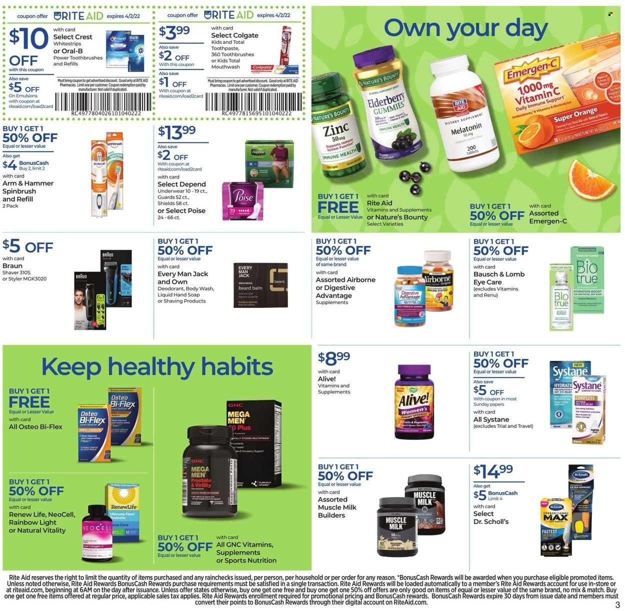 RITE AID Weekly Ad Flyer March 24 to March 31