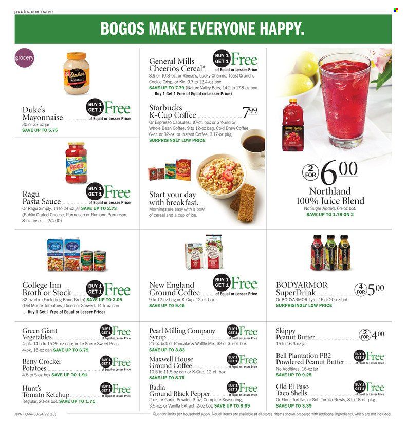 Publix (AL, FL, GA, NC, SC, TN) Weekly Ad Flyer March 24 to March 31