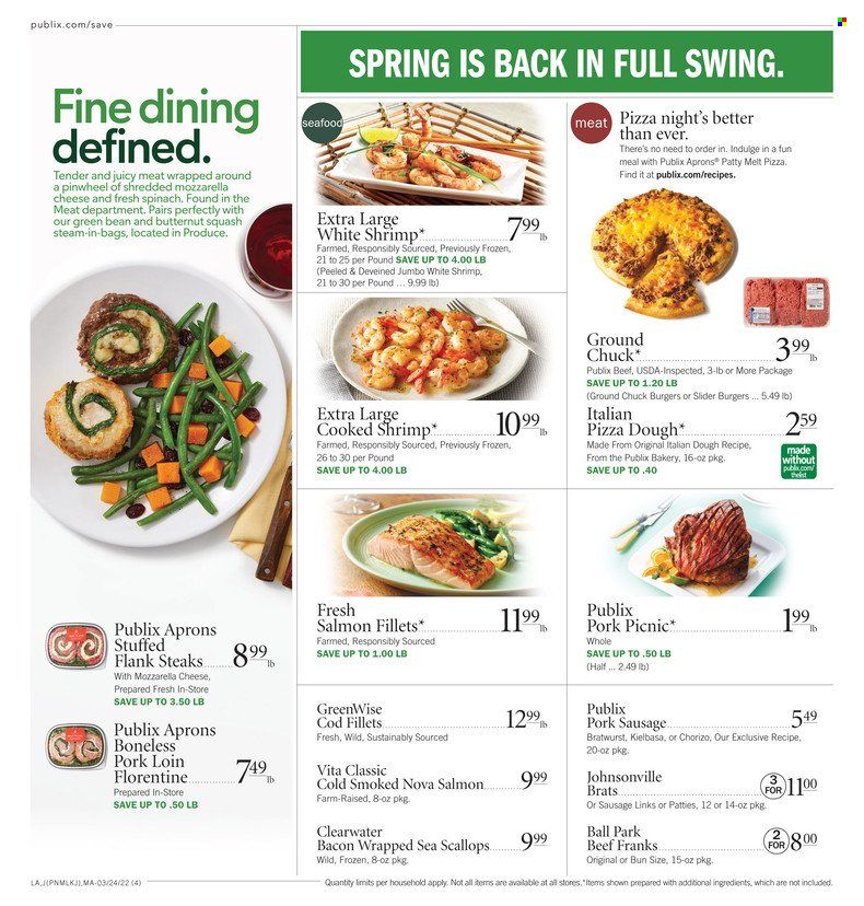 Publix (AL, FL, GA, NC, SC, TN) Weekly Ad Flyer March 24 to March 31