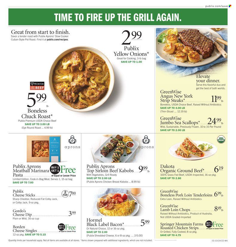 Publix (AL, FL, GA, NC, SC, TN) Weekly Ad Flyer March 24 to March 31