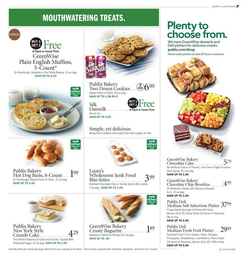 Publix (AL, FL, GA, NC, SC, TN) Weekly Ad Flyer March 24 to March 31