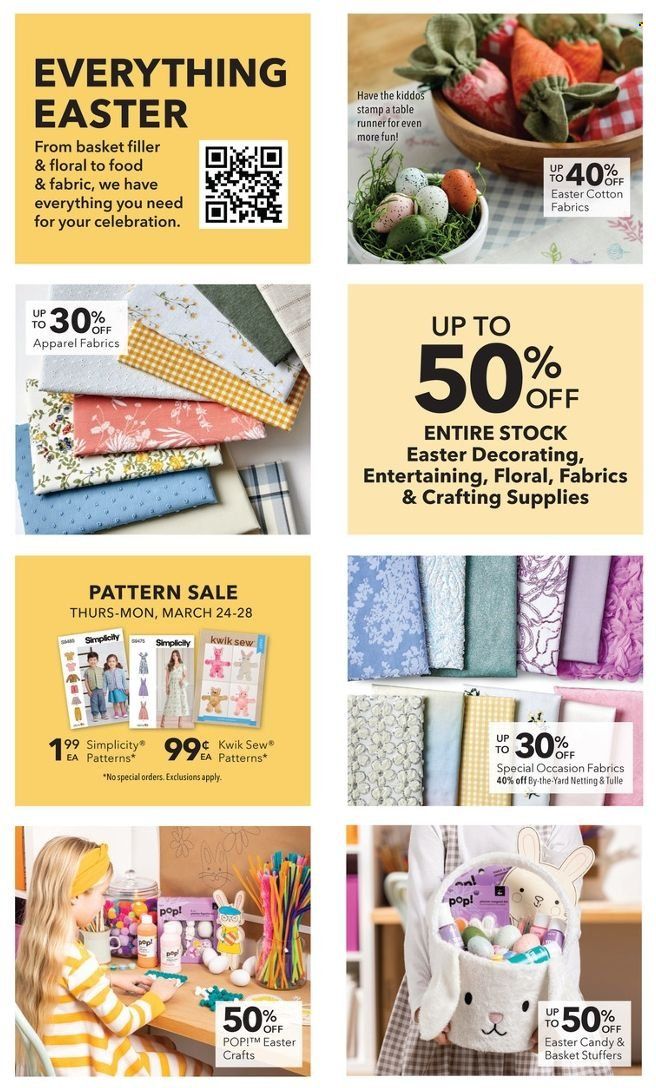 JOANN Weekly Ad Flyer March 24 to March 31
