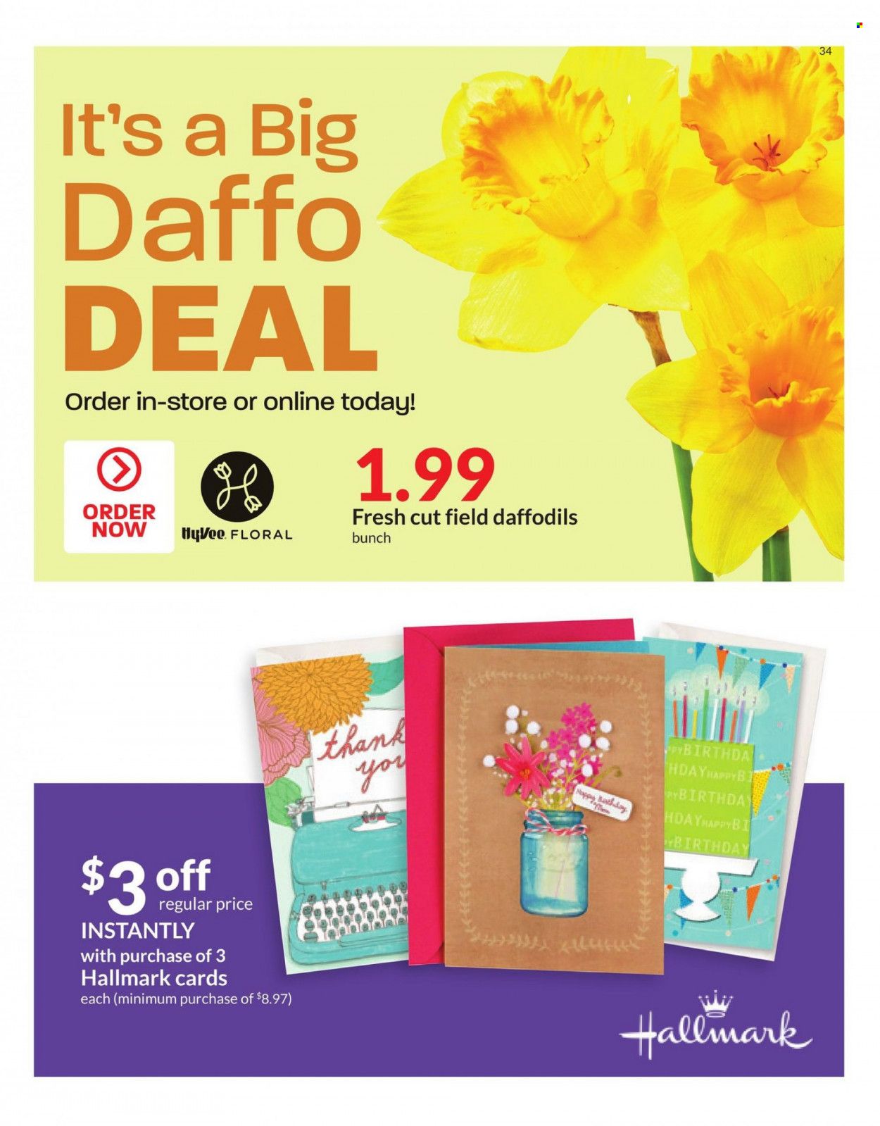Hy-Vee (IA, IL, MN, MO, SD) Weekly Ad Flyer March 24 to March 31