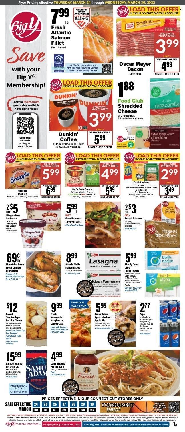 Big Y (CT) Weekly Ad Flyer March 24 to March 31