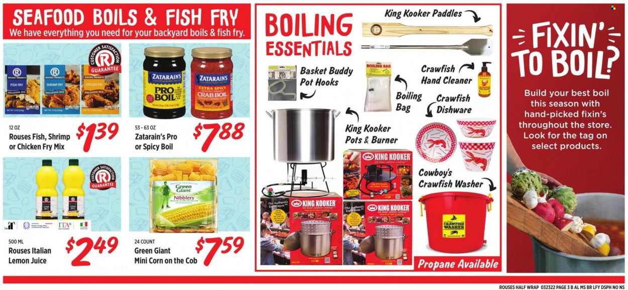 Rouses Markets (AL, LA, MS) Weekly Ad Flyer March 24 to March 31