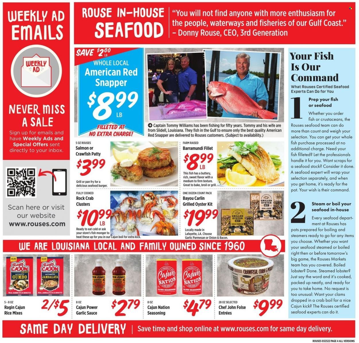 Rouses Markets (AL, LA, MS) Weekly Ad Flyer March 24 to March 31