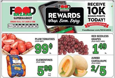 Food Bazaar (CT, NJ, NY) Weekly Ad Flyer March 24 to March 31