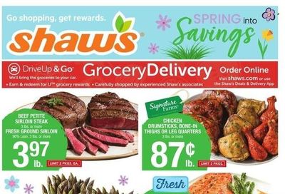 Shaw’s (MA, ME, NH, RI, VT) Weekly Ad Flyer March 24 to March 31