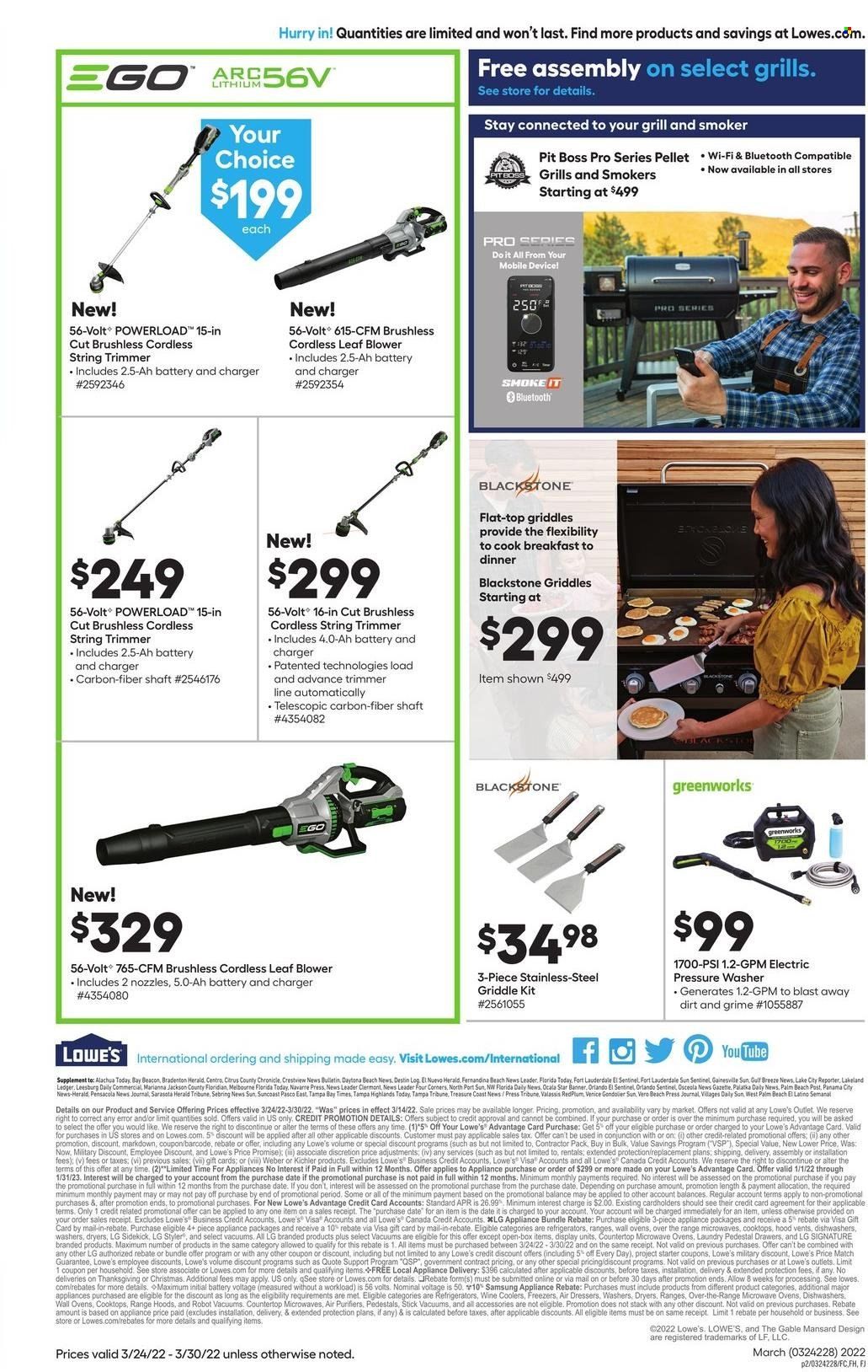 Lowe's Weekly Ad Flyer March 25 to April 1