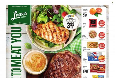 Lowes Foods (NC, SC) Weekly Ad Flyer March 25 to April 1