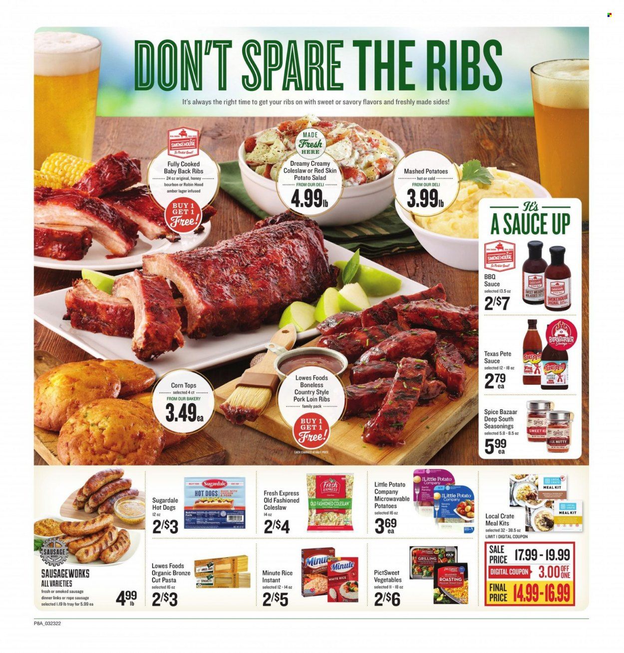 Lowes Foods (NC, SC) Weekly Ad Flyer March 25 to April 1