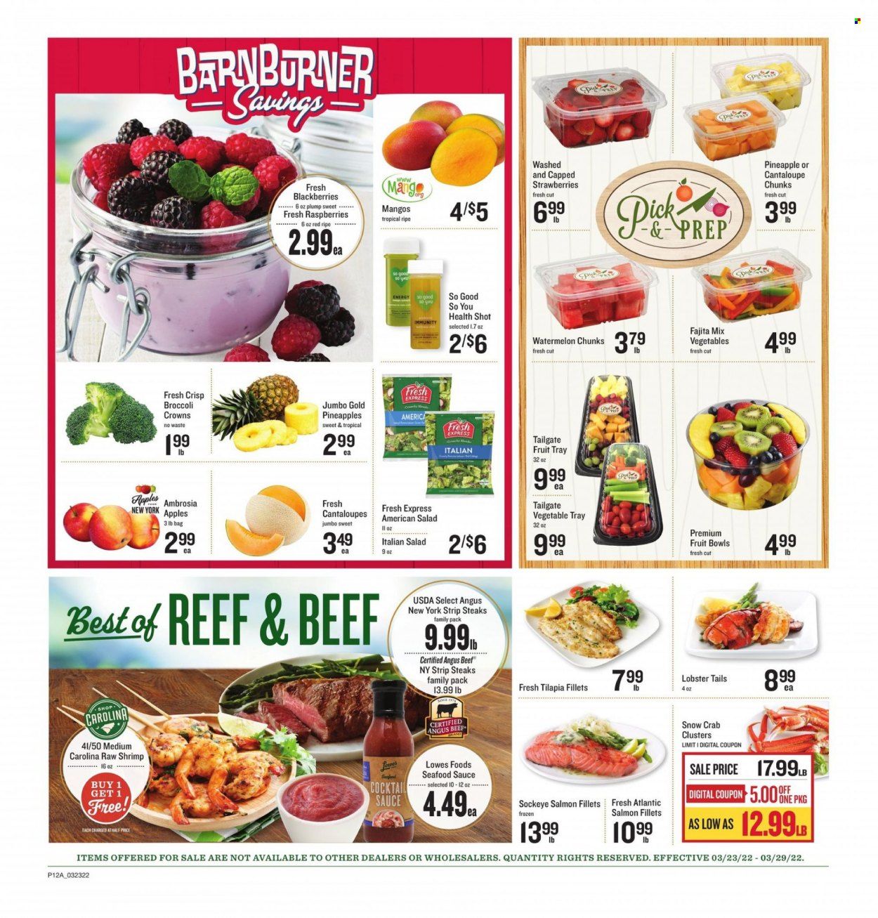 Lowes Foods (NC, SC) Weekly Ad Flyer March 25 to April 1