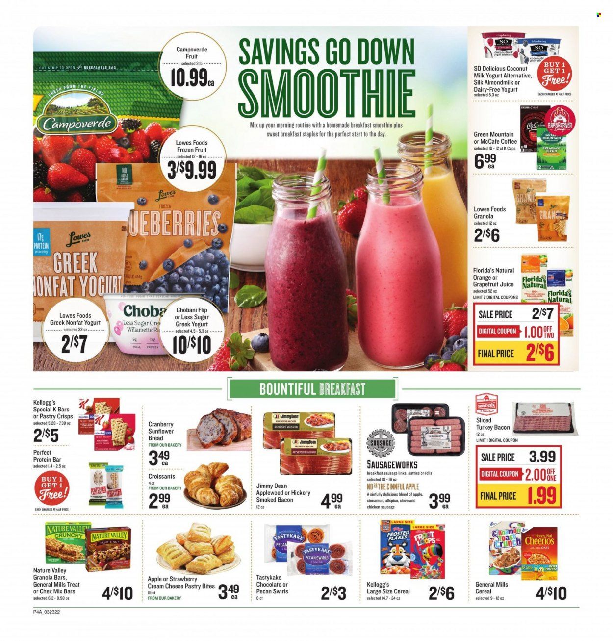 Lowes Foods (NC, SC) Weekly Ad Flyer March 25 to April 1