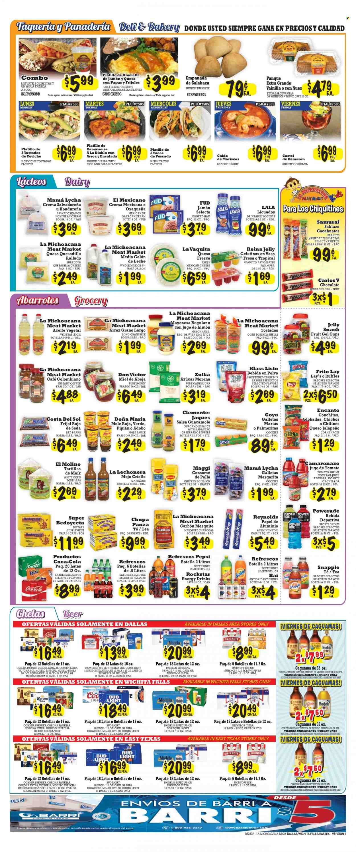 La Michoacana Meat Market (TX) Weekly Ad Flyer March 25 to April 1