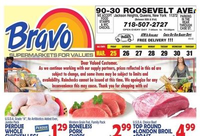 Bravo Supermarkets (CT, FL, MA, NJ, NY, PA) Weekly Ad Flyer March 25 to April 1