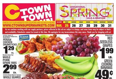 C-Town (CT, FL, MA, NJ, NY, PA) Weekly Ad Flyer March 25 to April 1