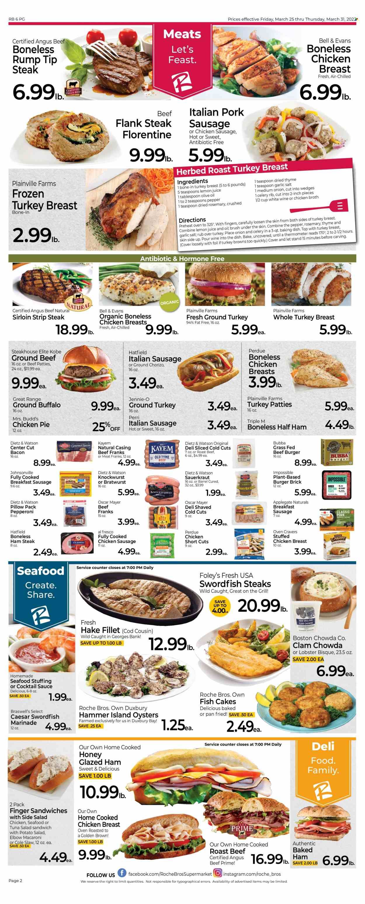 Roche Bros. (MA) Weekly Ad Flyer March 25 to April 1