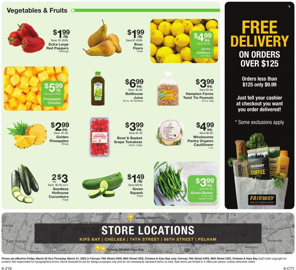 Fairway Market (CT, NJ, NY) Weekly Ad Flyer March 25 to April 1