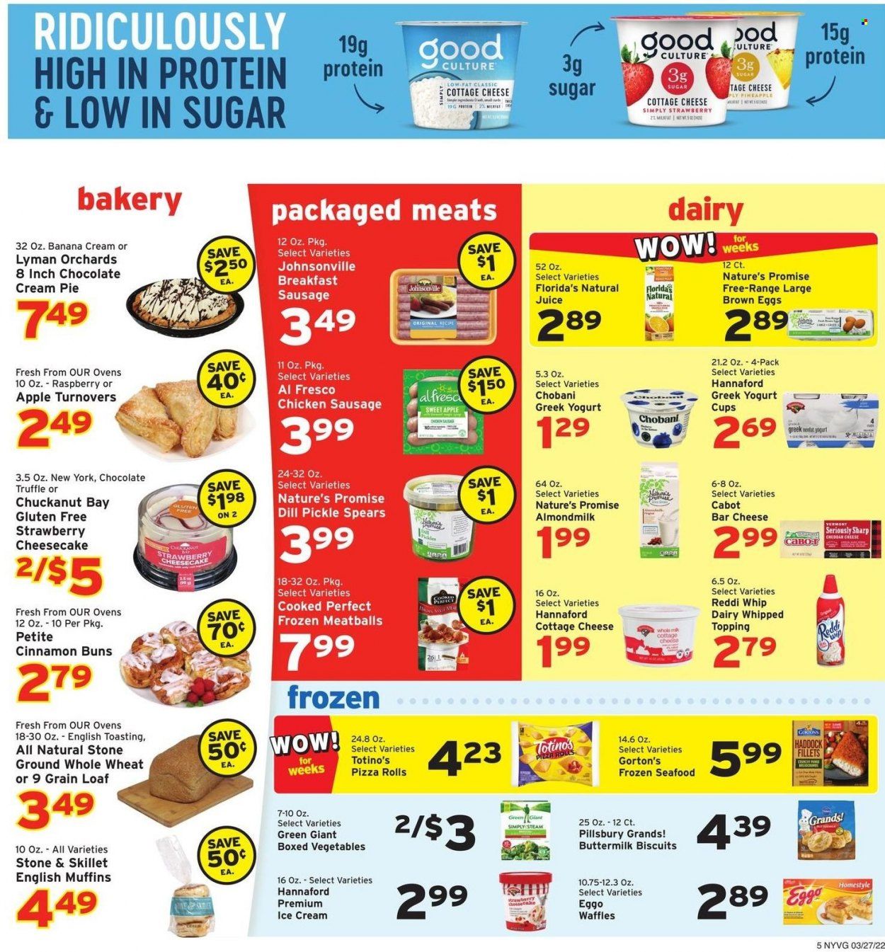 Hannaford (NY) Weekly Ad Flyer March 25 to April 1