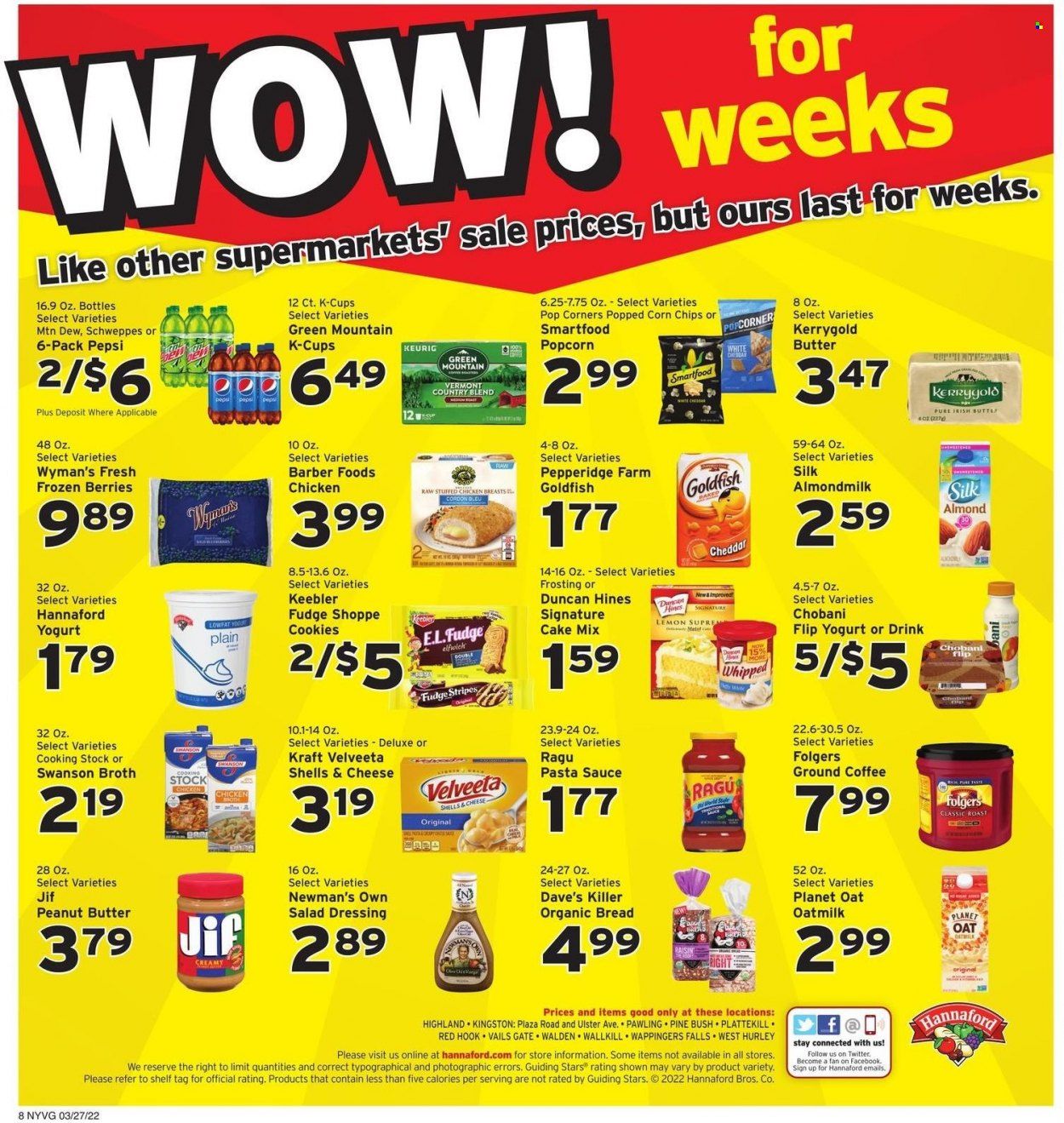 Hannaford (NY) Weekly Ad Flyer March 25 to April 1