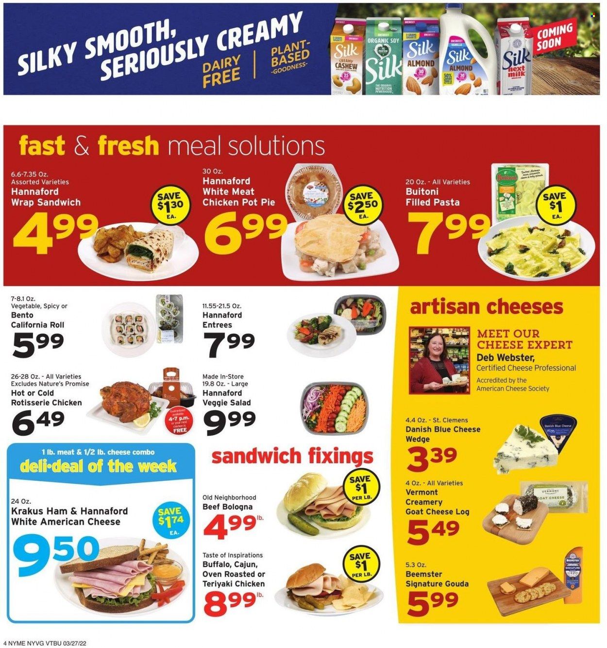 Hannaford (VT) Weekly Ad Flyer March 25 to April 1