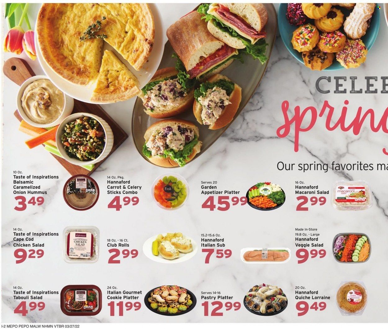 Hannaford (MA) Weekly Ad Flyer March 25 to April 1