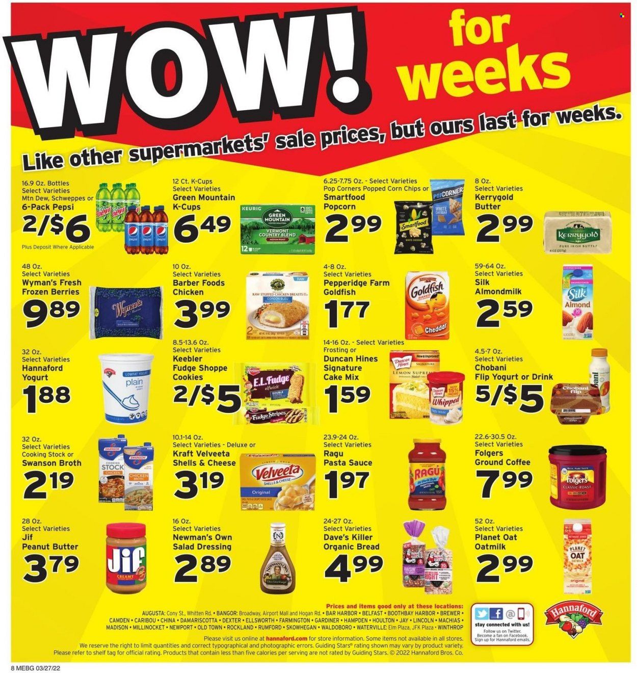 Hannaford (ME) Weekly Ad Flyer March 25 to April 1