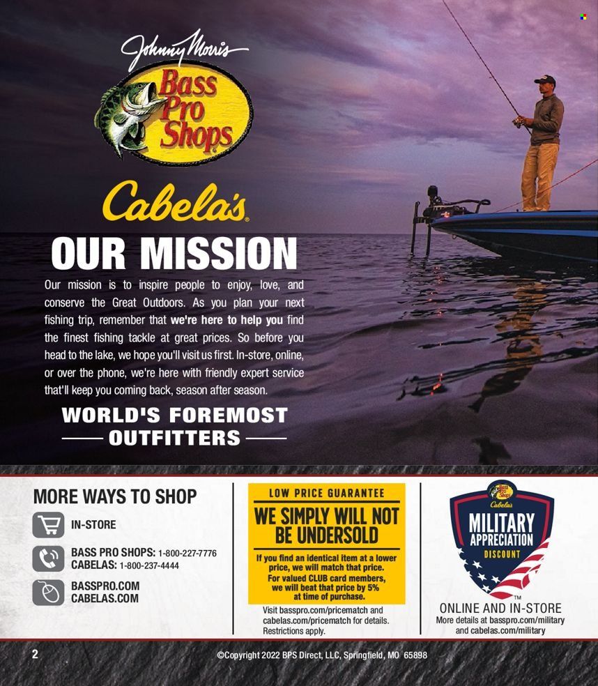 Cabela's Weekly Ad Flyer March 25 to April 1