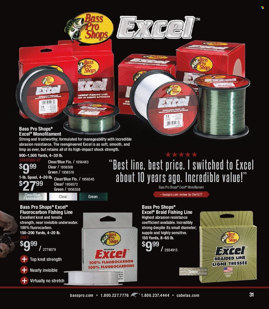 Cabela's Weekly Ad Flyer March 25 to April 1