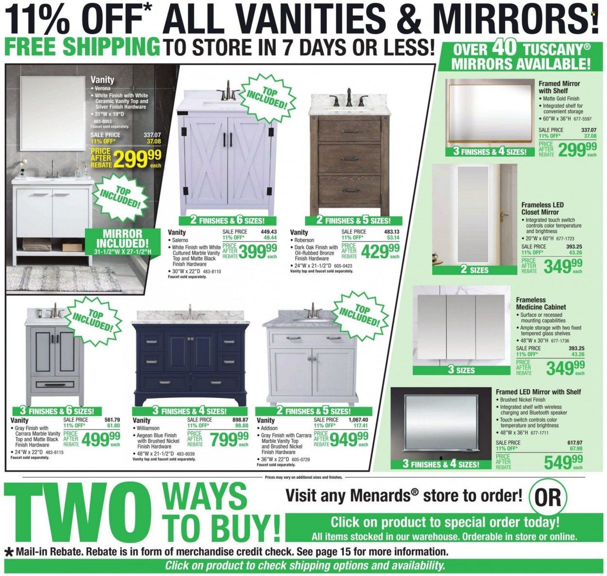 Menards Weekly Ad Flyer March 25 to April 1