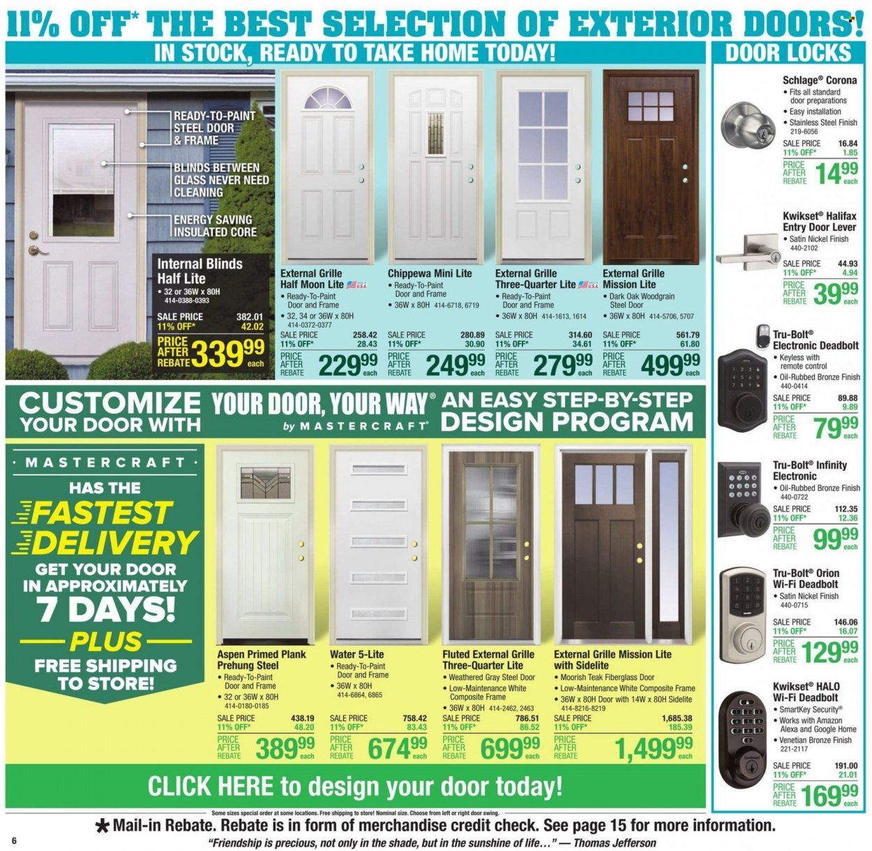 Menards Weekly Ad Flyer March 25 to April 1