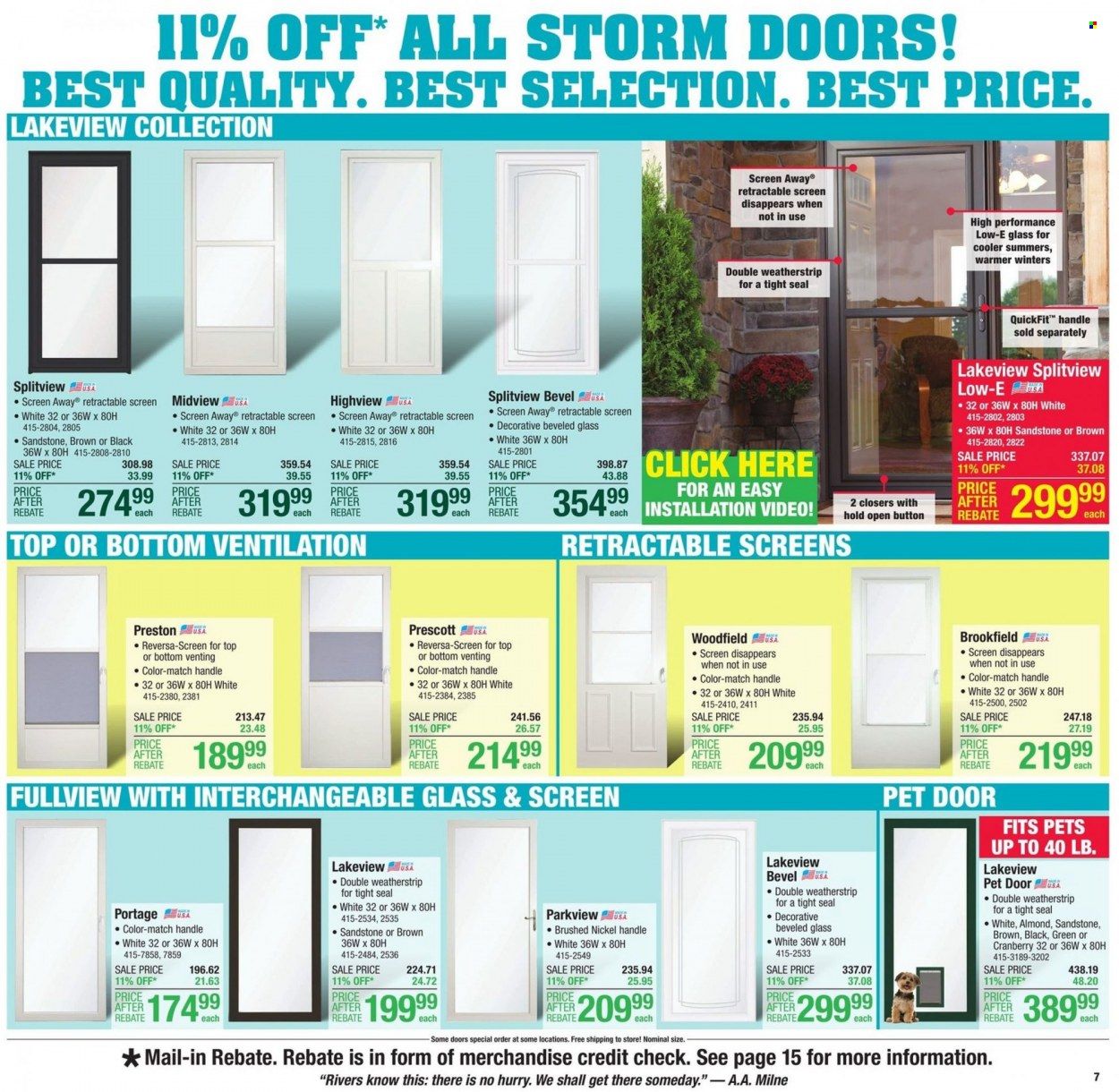 Menards Weekly Ad Flyer March 25 to April 1